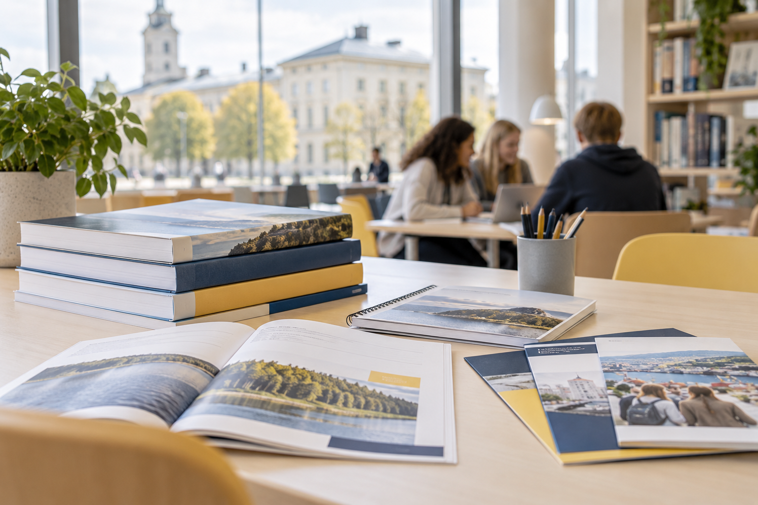 Läroböcker, arbetsböcker och samhällsinformation