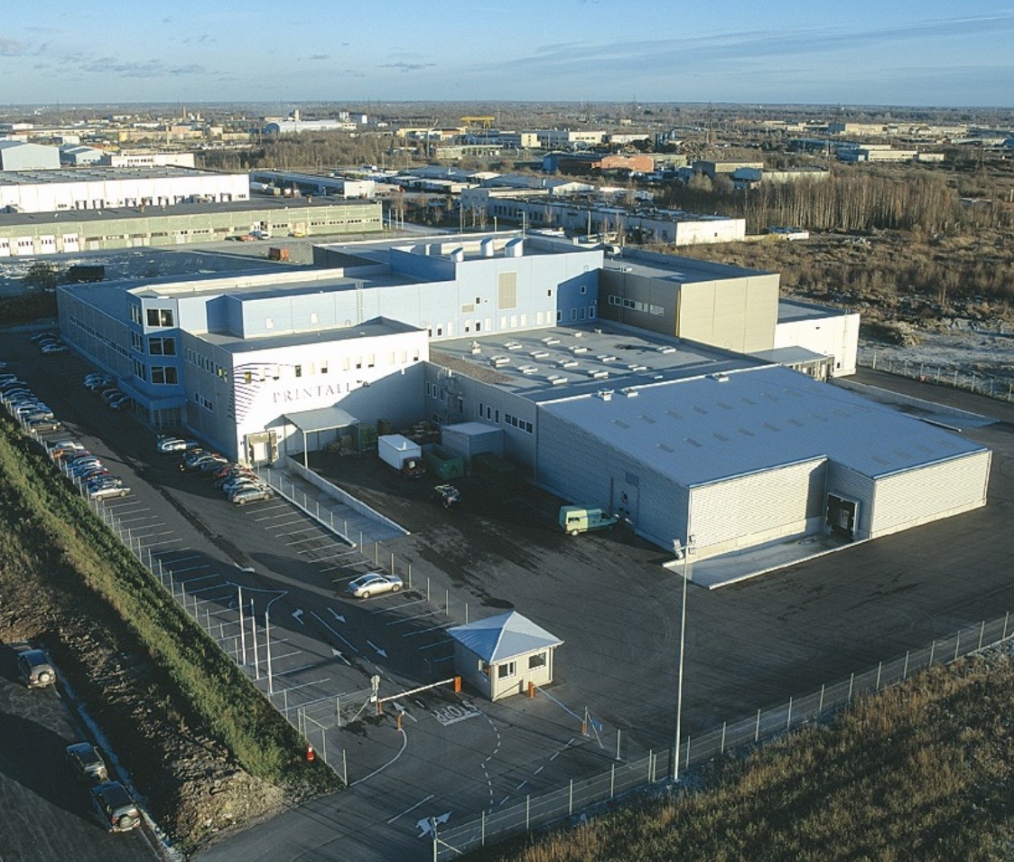 Printalls produktionsanläggning